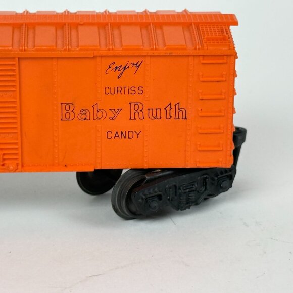 Lionel X-1004 Baby Ruth Candy Boxcar Vintage Model Train Orange PRR Collectible - Picture 4 of 8